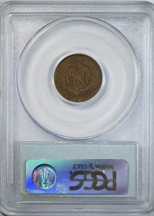 1868 Bronze Indian Head Cent 1C PCGS XF45 Reverse Slab