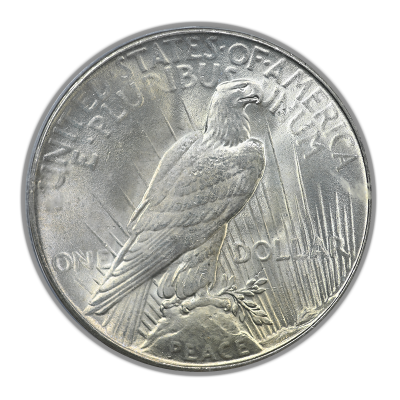 1935 Peace Dollar $1 PCGS MS64 OGH