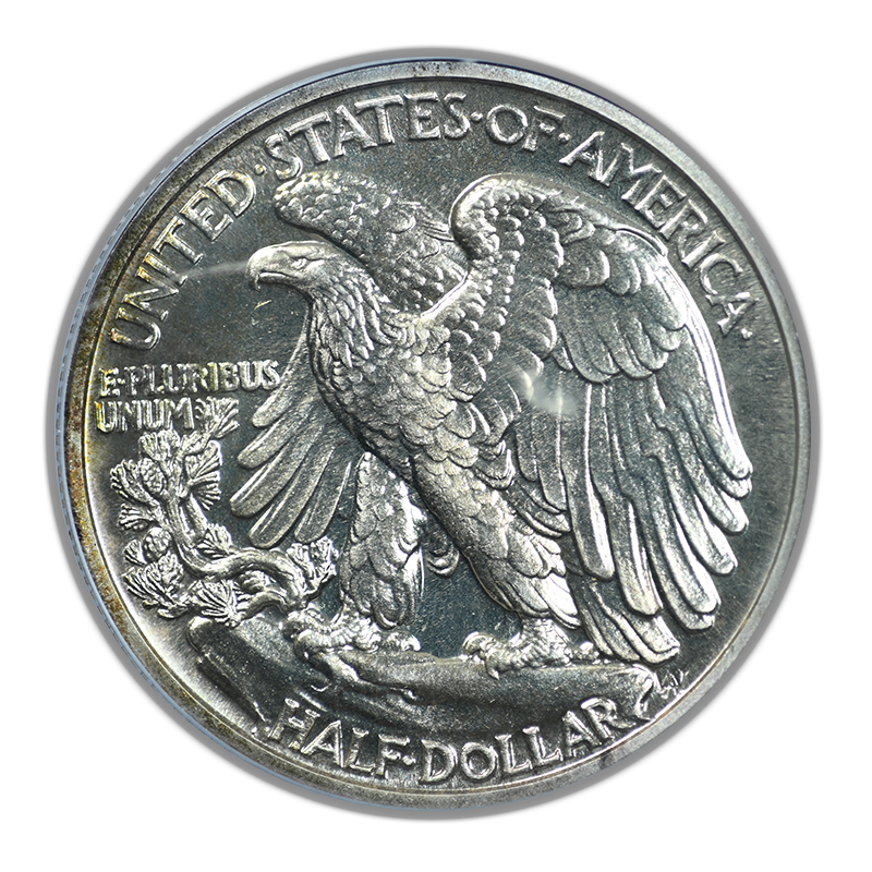 1937 Proof Walking Liberty Half Dollar 50C PCGS PR65 OGH