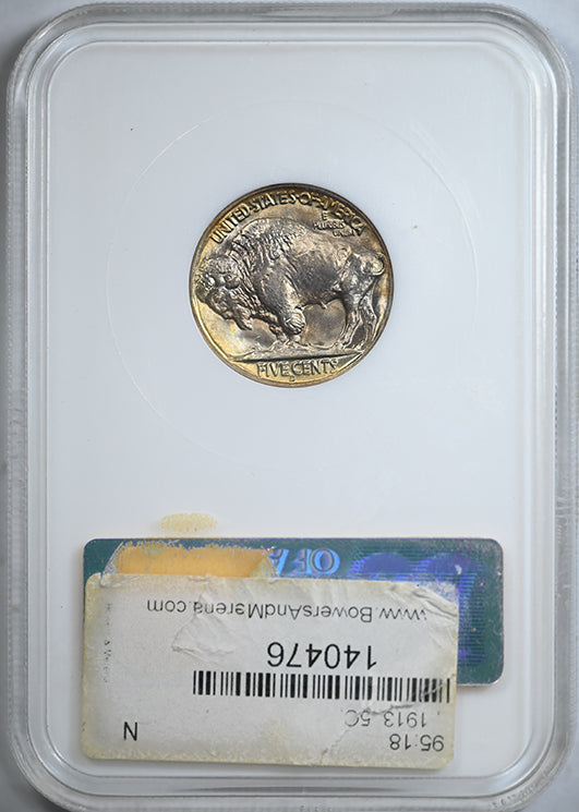 1938-D Buffalo Nickel 5C NGC Fatty MS66 CAC