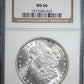 1898-O Morgan Dollar $1 NGC MS66