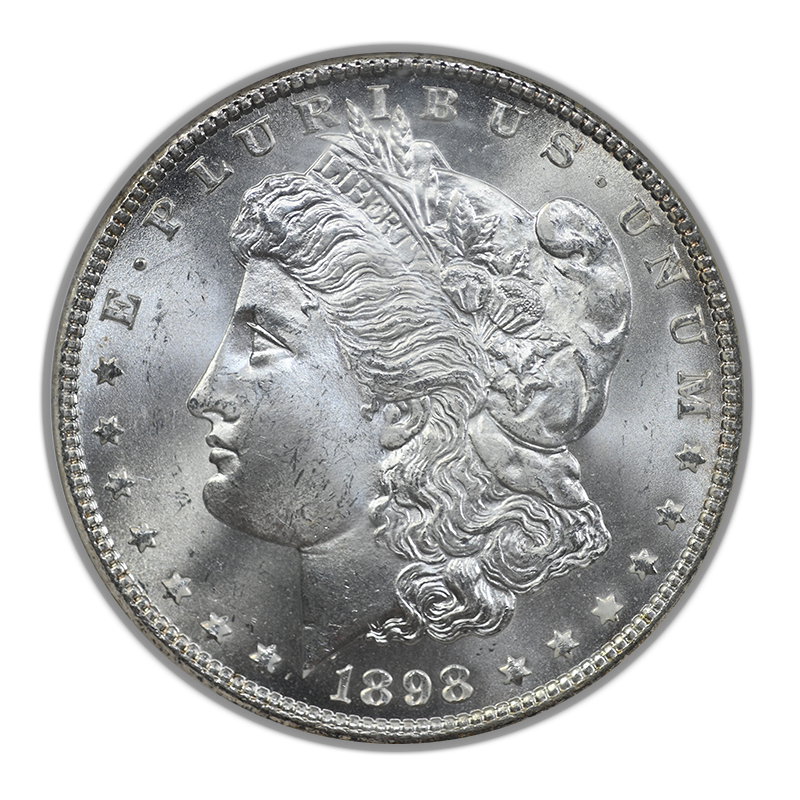 1898-O Morgan Dollar $1 NGC MS66