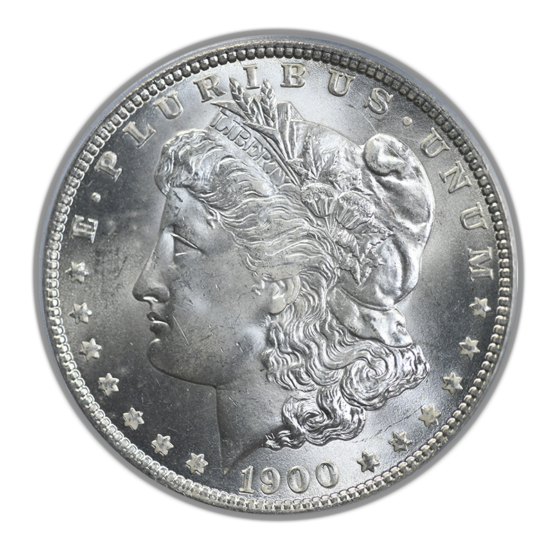 1900-O Morgan Dollar $1 PCGS MS66 Obverse