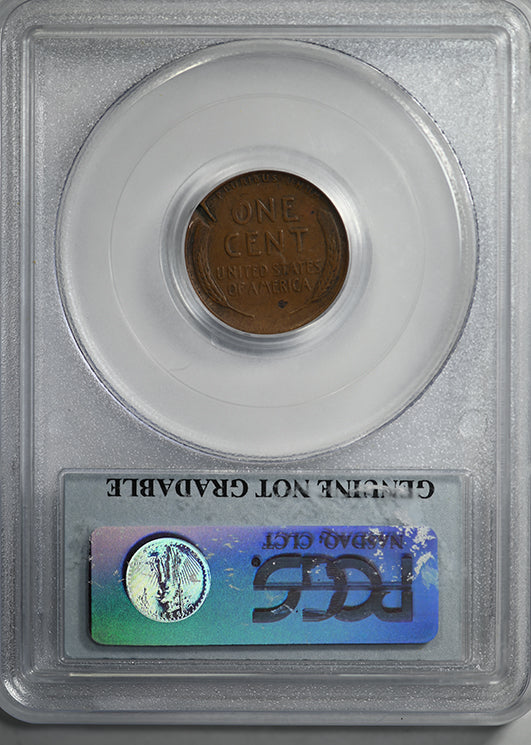 1909-S VDB Lincoln Wheat Cent 1C PCGS Genuine