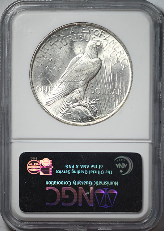 1923 Peace Dollar $1 NGC MS64