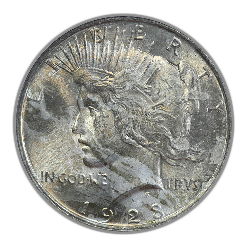 1923 Peace Dollar $1 NGC MS64