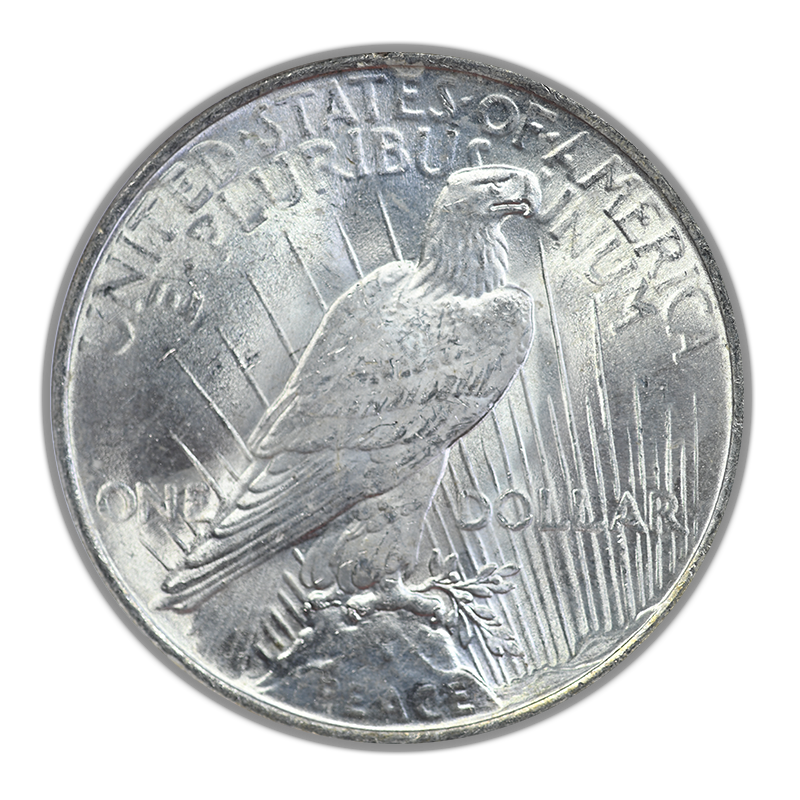 1923 Peace Dollar $1 NGC MS64
