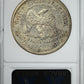 1875-S Trade Dollar T$1 ANACS Soapbox AU Details Reverse Slab