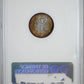 1942 Proof Mercury Dime 10C NGC Fatty PF66 Gold CAC - TONED! Reverse Slab