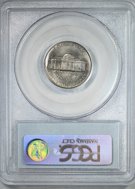 1939 Jefferson Nickel 5C PCGS MS66 - Reverse of 1938