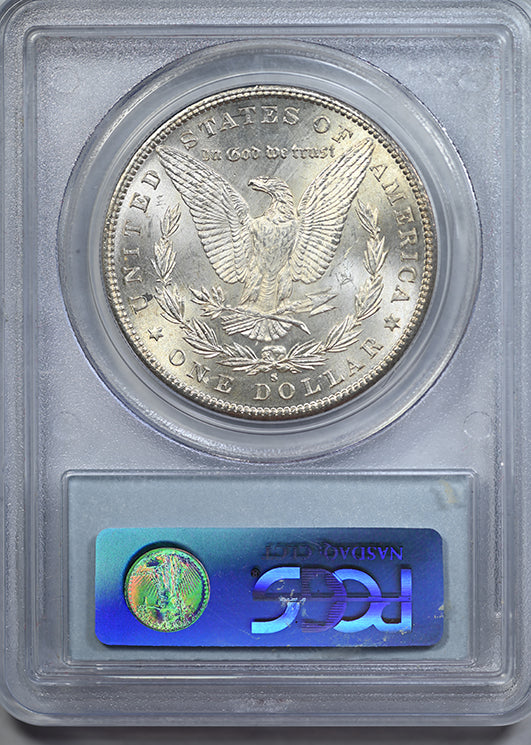 1886-S Morgan Dollar $1 PCGS MS63