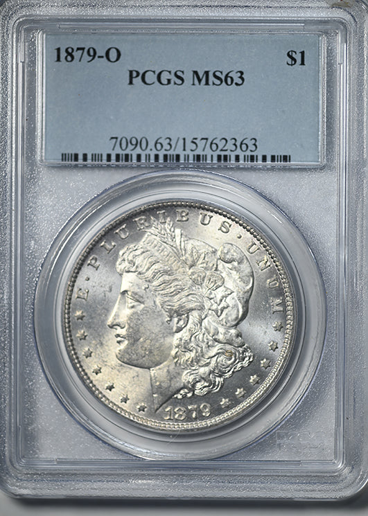 1879-O Morgan Dollar $1 PCGS MS63