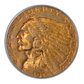 1910 Indian Head Gold Quarter Eagle $2.50 PCGS AU50 OGH