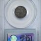 1828 Capped Bust Dime 10C PCGS F15 CAC - Large Date Reverse Slab