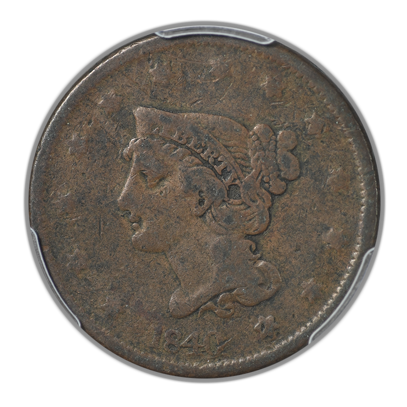 1840 Braided Hair Liberty Head Large Cent 1C PCGS G06 - Large Date