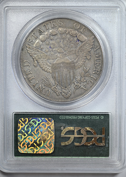 1798 Draped Bust Dollar $1 PCGS XF40 OGH - Large Eagle