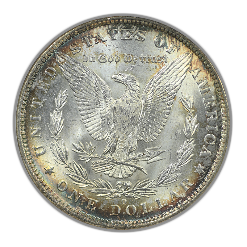 1884-O Morgan Dollar $1 NGC Fatty MS63 - TONED!