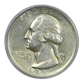 1964 Washington Quarter 25C PCGS Mint Error AU58 - Struck on Rolled Thin Planchet