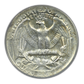 1964 Washington Quarter 25C PCGS Mint Error AU58 - Struck on Rolled Thin Planchet