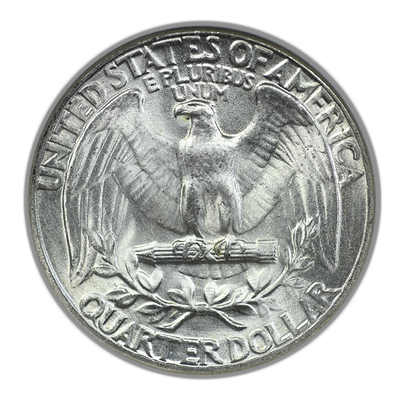1935 Washington Quarter 25C NGC MS64