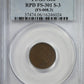 1869/69 Indian Head Cent 1C PCGS G06 RPD FS-301 S-3 Repunched Date