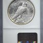 1921 Peace Dollar $1 NGC MS62