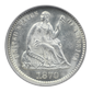 1870 Liberty Seated Half Dime H10C NGC MS65