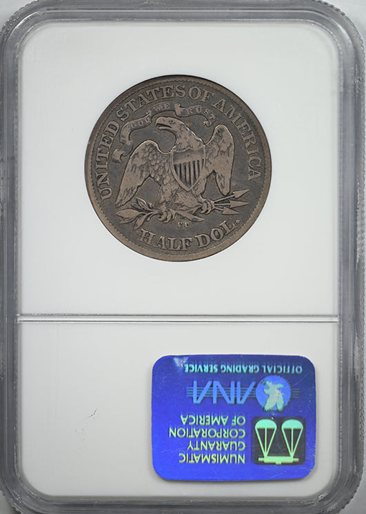 1878-CC Liberty Seated Half Dollar 50C NGC VG8 CAC