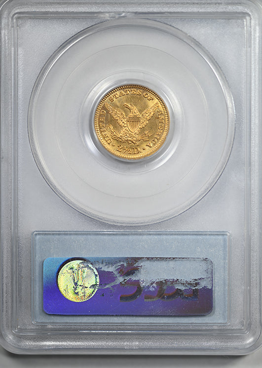 1904 Liberty Head Gold Quarter Eagle $2.50 PCGS MS65