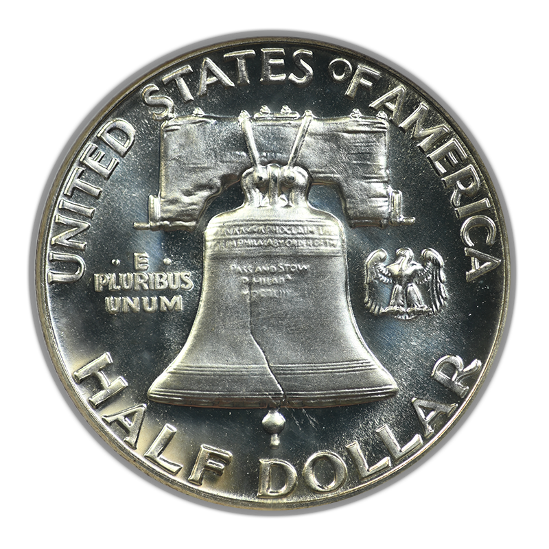 1955 Proof Franklin Half Dollar 50C NGC PF67