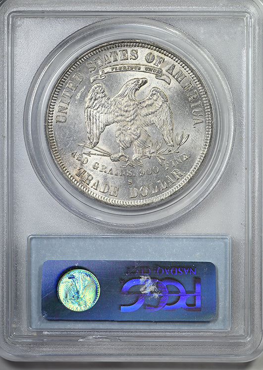 1877-S Trade Dollar T$1 PCGS AU55