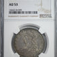 1807 Capped Bust Half Dollar 50C NGC AU53