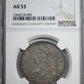 1807 Capped Bust Half Dollar 50C NGC AU53