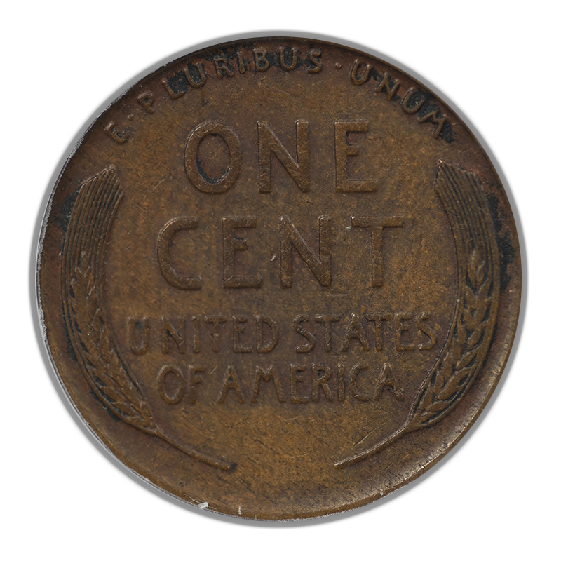 1922 No D Lincoln Wheat Cent 1C PCGS XF40 - Strong Reverse