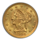 1904 Liberty Head Gold Quarter Eagle $2.50 PCGS MS66