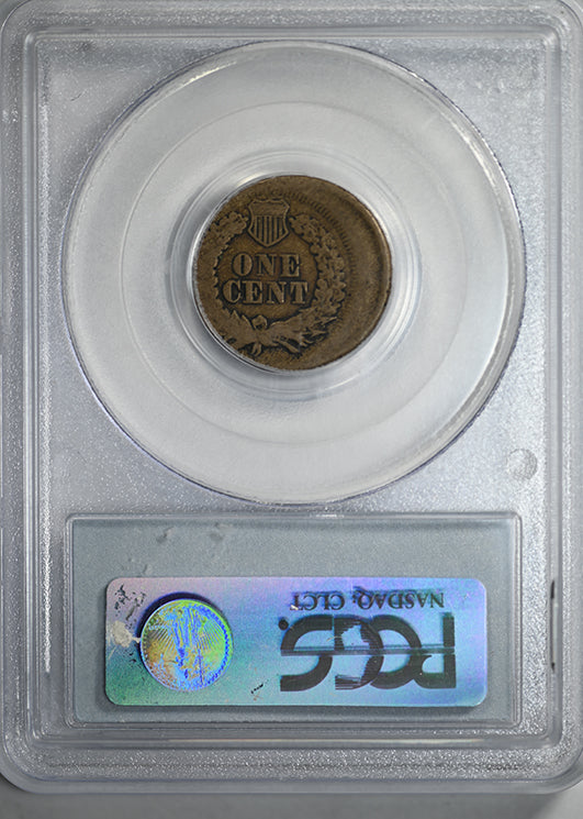 1864 Indian Head Cent 1C PCGS Mint Error VG08 - Struck 15% Off Center