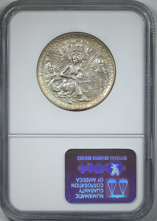 1938-S Texas Classic Commemorative Half Dollar 50C NGC MS65