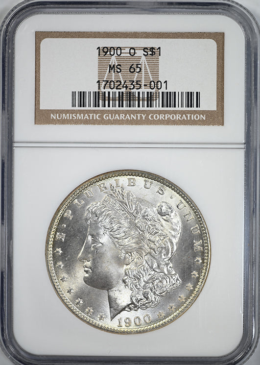 1900-O Morgan Dollar $1 NGC MS65
