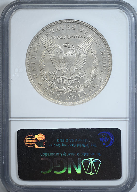 1882-O/S Morgan Dollar $1 NGC MS62 – Americana Rare Coin