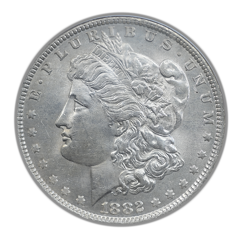 1882-O/S Morgan Dollar $1 NGC MS62