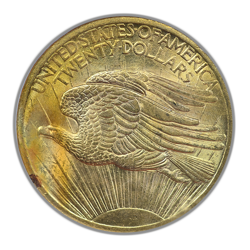 1907 Saint Gaudens Gold Double Eagle $20 NGC MS62