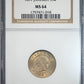 1897 Jamaica 1/4P Farthing NGC MS64