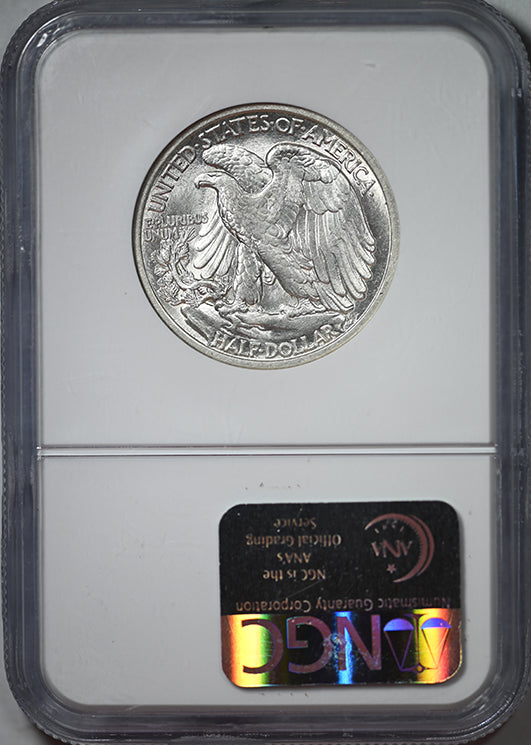 1916-D Walking Liberty Half Dollar 50C NGC MS62