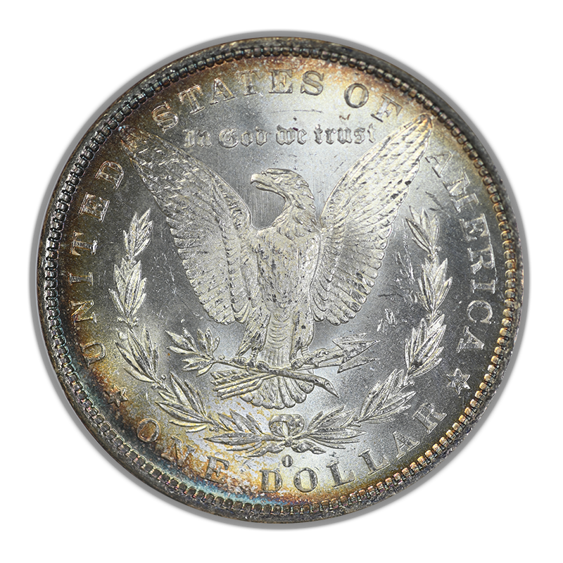 1881-O Morgan Dollar $1 NGC Fatty MS65 - TONED!