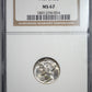 1939-S Mercury Dime 10C NGC MS67