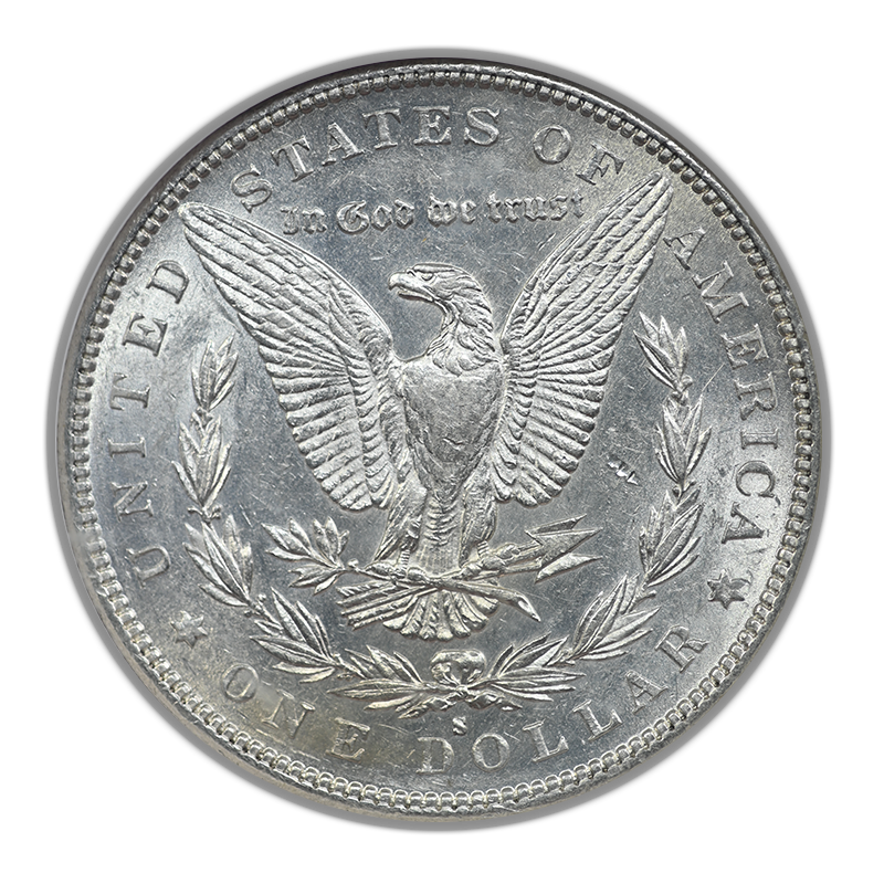 1883-S Morgan Dollar $1 NGC AU55