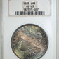 1885 Morgan Dollar $1 NGC Fatty MS63 - TONED! Obverse Slab