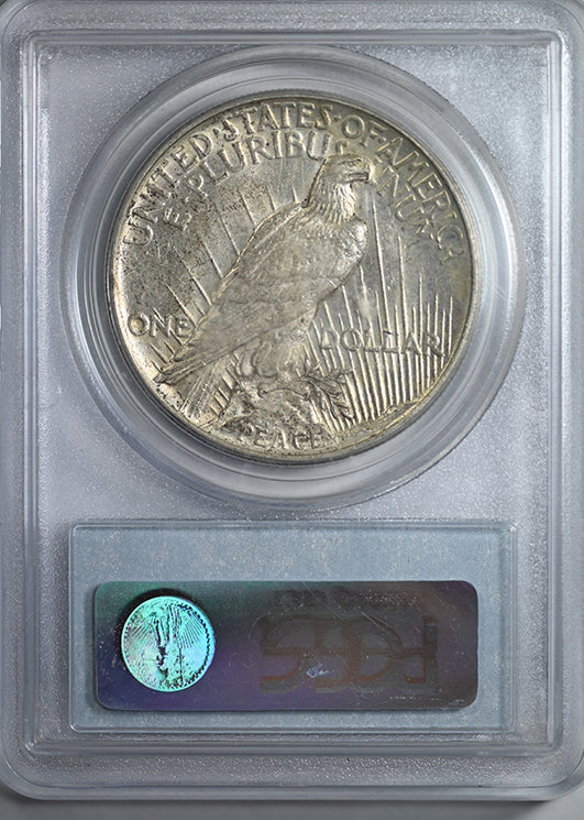 1921 Peace Dollar $1 PCGS AU55