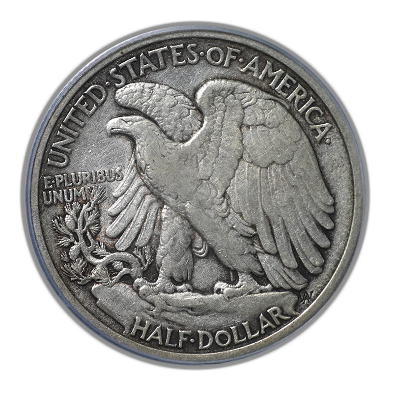 1916 Walking Liberty Half Dollar 50C PCGS XF45