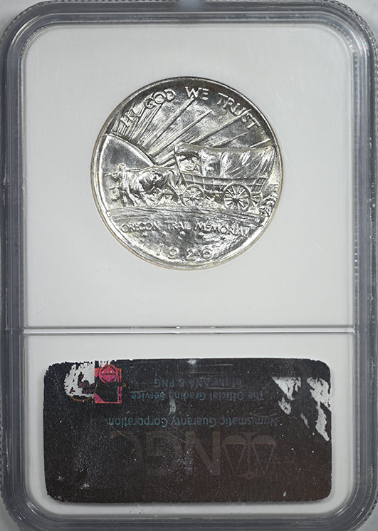 1926 Oregon Trail Classic Commemorative Half Dollar 50C NGC MS67